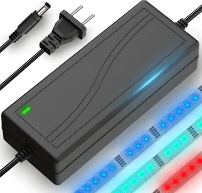 Produktbild von Universal Laptop Netzteil Universalladegerät 5.5x2.1 mm Netzteil Netzadapter Power Supply Notebook 60W Voltage Ladegerät DC-Routers 12V 5A Retoo