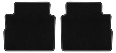 Image de Tapis arrière en moquette pour Opel Vectra C 2003-2008 (break) – 2 pièces, noirs, sur mesure – Wielganizator LUX