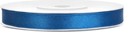 Produktbild von Satinband, blaues Band 6mm/25m