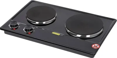 Obrázek produktu pro Elektrická indukční varná deska – dvojitá varná deska se 2 zónami – 2500 W – teplota 100–250 °C – plynule nastavitelný výkon – 220 V