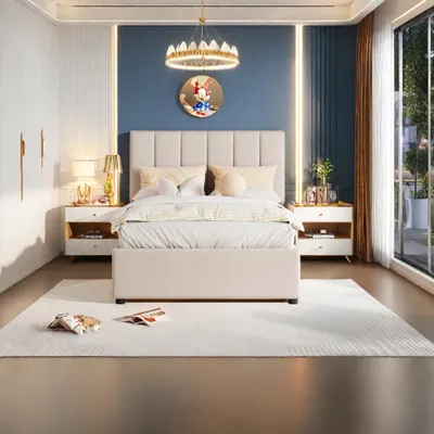 Obrázek produktu pro Postel s pružinami 90x200 cm Čalouněná postel s roštem a roštovým rámem, úložným prostorem a kovovým rámem, hydraulická jednolůžková postel Úložná postel Funkční postelPraní prádlo