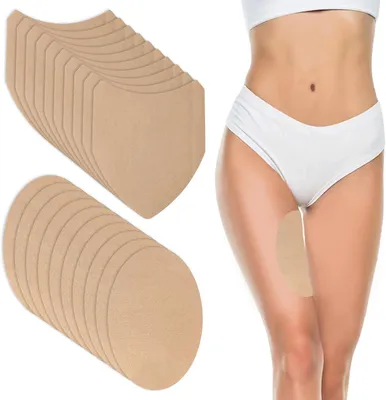 Imagen del producto de Protectores para muslos anti-rozaduras, 20 unidades, de cuero, para deportes