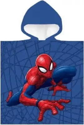 Obrázek produktu pro Pončo Spiderman 50x100cm - Hero Design Strandtuch