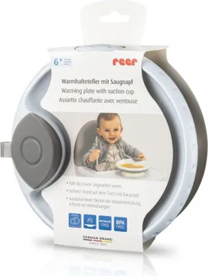 Immagine prodotto di Piastra riscaldante per bambini Reer con ventosa, 6m+