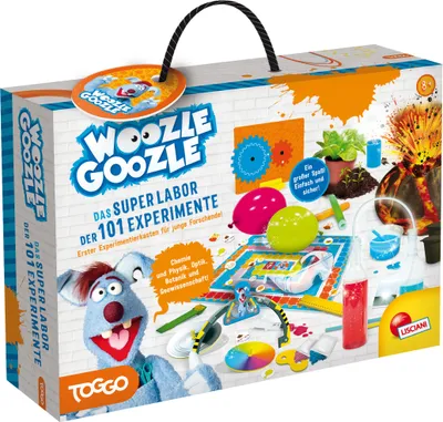 Produktbild von Lisciani DE69330WG - Woozle Goozle Das Superlabor der 101 Experimente Chemie forschen Forscher