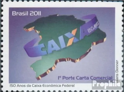 Produktbild von Briefmarken Brasilien 2011 Mi 3882 (kompl.Ausg.) postfrisch 150 Jahre staatl. Staatskasse