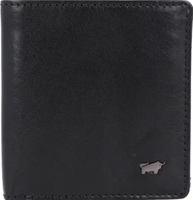 Produktbild von Portemonnaie COUNTRY RFID Geldbörse Caree 8 Kartenfächer schwarz Herren - Leder