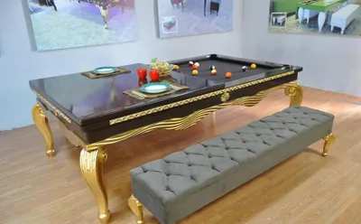 Produktbild von Billardtisch Pooltisch Kugeltisch 7FT Billardtische Spieltisch Poolbillardtisch