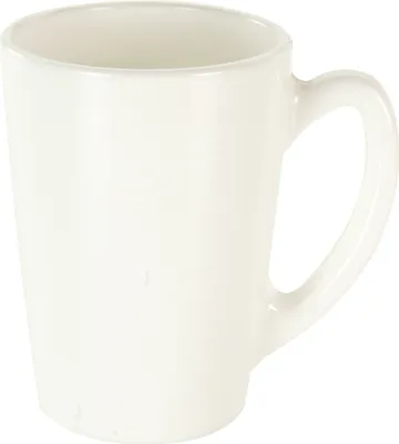 Obrázok produktu pre Jedálenský tanier, servírovací tanier, jedálenský tanier, tanier DIWALI 25 cm opálové sklo biele HOMLA