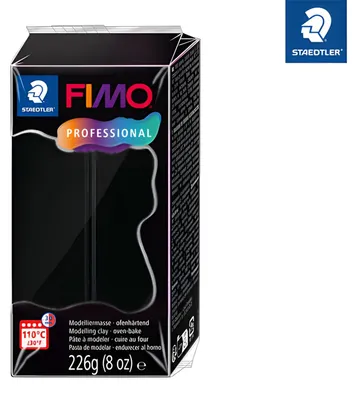 Produktbild von FIMO Mod.masse Fimo prof 226g schwarz