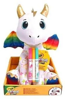 Image de CRAYOLA - Color Me Plüsch - Dragon en peluche
