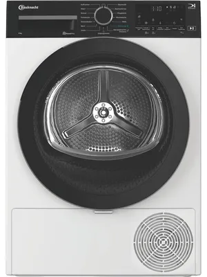 Produktbild von Bauknecht BTSV 87A WB, Freistehend, Frontlader, Wärmepumpe, Weiß, Schwarz, Drehregler, Rechts