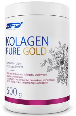 Produktbild von SFD Nutrition Kollagen Pure Gold 500 g – Reines Rinderkollagen Pulver