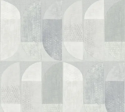 Produktbild von A.S. Création geometrische Tapete Geo Nordic Vliestapete grau 10,05 m x 0,53 m