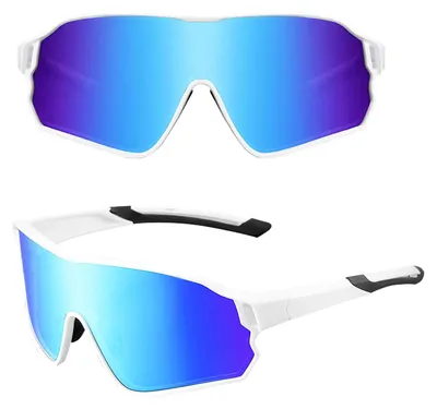 Productafbeelding van Sportzonnebril, gepolariseerd, UV400-bescherming, geschikt voor dames en heren, voor outdooractiviteiten