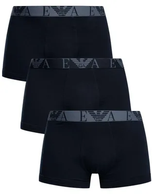 Produktbild von Emporio Armani Boxers Trunks 3-Pack Blue/Blue/Blue : M Größe: M