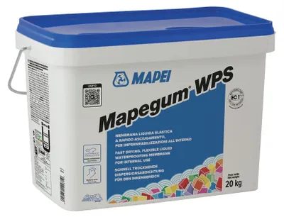 Imagen del producto de CASA39: Mapei Mapegum WPS, membrana líquida, envase de 20 kg