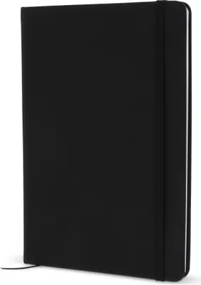 Produktbild von Notizbuch / DIN A5 / 192 S. / liniert / PolyurethanHardcover / Farbe: schwarz