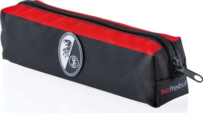 Produktbild von SC Freiburg Faulenzer Federmäppchen, 21 cm lang, 5 cm breit, 5,5 cm hoch