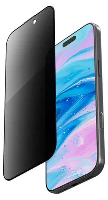Produktbild von LAUT PRIME PRIVACY, Apple, iPhone 17, Staubresistent, Schlagfest, Kratzresistent, Splitterfrei, Schockresistent, Schwarz, 1 Stück(e)