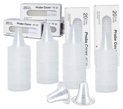 Produktbild von Ersatzschutzkappen 200 Stk Universal Braun Thermoscan Ohrthermometer