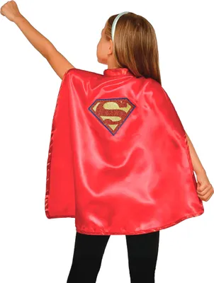 Immagine prodotto di Mantello e fascia per capelli di Supergirl per bambine Set di accessori Super Hero Girls
