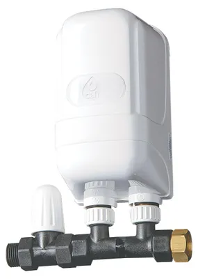 Zdjęcie produktu dla Przepływowy podgrzewacz Dafi wody 3,7 KW 230V podumywalkowy z przyłączem