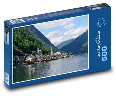 Obrázek produktu pro martinpuzzle - Puzzle 500 - Hallstadt, Rakousko