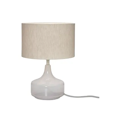 Produktbild von it's about RoMi - Tischleuchte Reykjavik - Grau - Ø32cm Tischlampe - Nachttischlampe, Wohnzimmer, Schlafzimmer