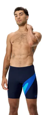 Produktbild von Speedo Men's Hyperboom Swim Jammer, Navy Blue, 32