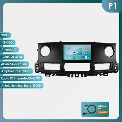 Immagine prodotto di Autoradio Android 13 - Lettore multimediale - Navigazione GPS - Sistema CarPlay - Radio 2DIN