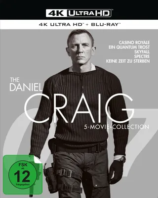 Produktbild von The Daniel Craig 5-Movie-Collection (James Bond) - 4K UHD