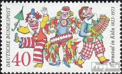 Produktbild von Briefmarken BRD (BR.Deutschland) 1972 Mi 748 (kompl.Ausg.) FDC 150 Jahre Kölner Karneval