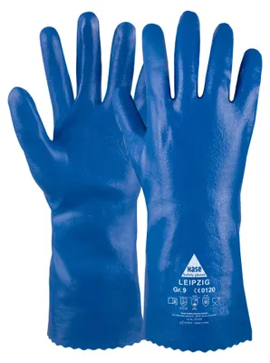 Produktbild von Hase Leipzig Chemikalienschutzhandschuh aus Baumwolltrikot Größe 6 10 Stk