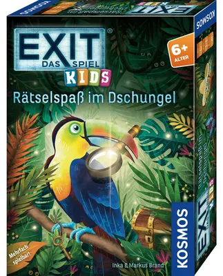 Zdjęcie produktu dla KOSMOS gra EXIT puzzle zabawa w dżungli