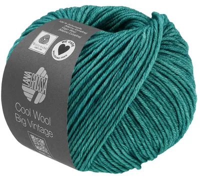 Produktbild von Lana Grossa - Cool Wool Big Vintage 7198 petrolgrün