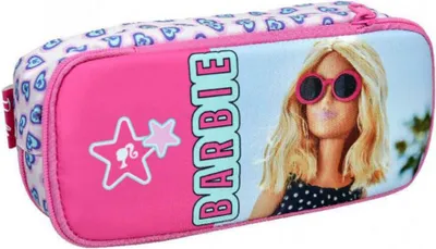 Produktbild von Barbie Summer Federmäppchen mit 2 Fächern 26 cm