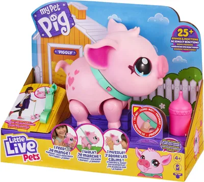Produktbild von Interaktives Schweinespielzeug mit Geräuschen und Bewegungen für Kinder