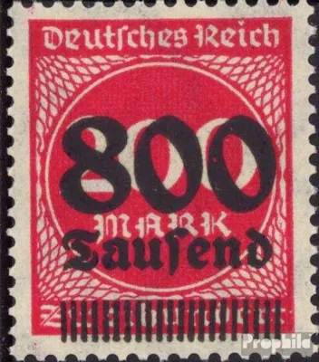 Produktbild von Briefmarken Deutsches Reich 1923 Mi 303 gestempelt Hochinflation