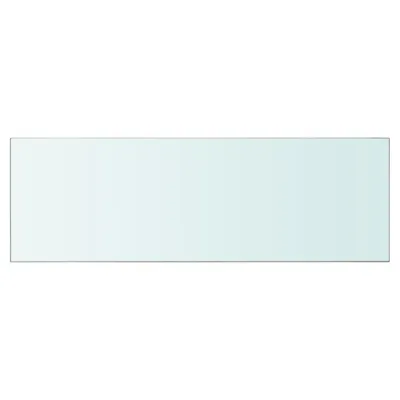 Image de vidaXL Étagère en verre transparent 90x30 cm