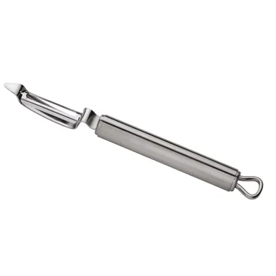 Produktbild von Küchenprofi Parma, Fruits & vegetables, Schwenkbarer Schäler, Edelstahl, Edelstahl, Edelstahl, 18,1 cm