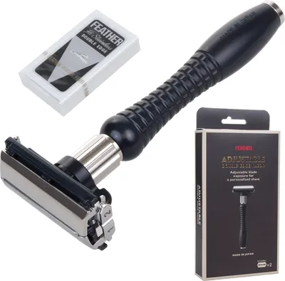 Produktbild von Rasierer Feather DER-A Adjustable Double Edge Razor Rasierklinge-Rasierer 1Stk.