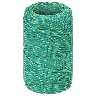 Produktbild von vidaXL Bootsseil Grün 2 mm 500 m Polypropylen