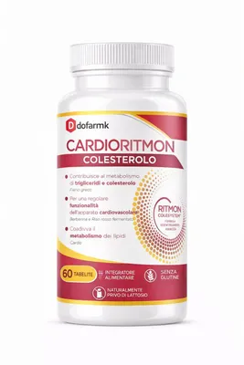 Immagine prodotto di Cardioritmon Colesterolo – Compresse per il benessere cardiaco e l'equilibrio del colesterolo - 60 compresse