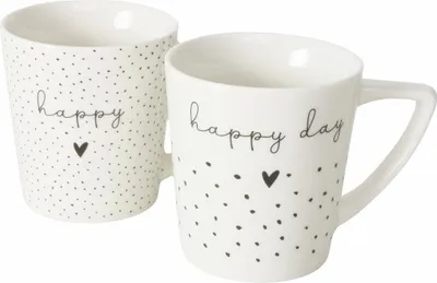 Immagine prodotto di Tazza da caffè "Happy" assortita