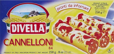 Produktbild von 24x Divella Pasta Cannelloni N.84 250g