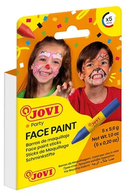 Immagine prodotto di Colori per il viso in stick JOVI set 5 × 5,6 g