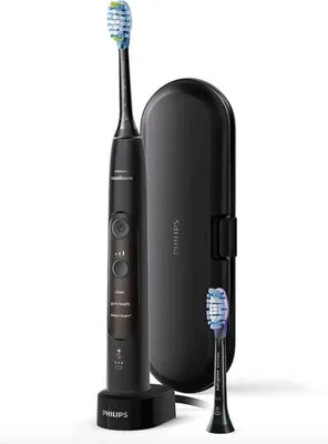 Produktbild von Philips | Schallzahnbürste - HX9601/02 - Weiß - Effektive Zahnreinigung - Für gesunde Zähne