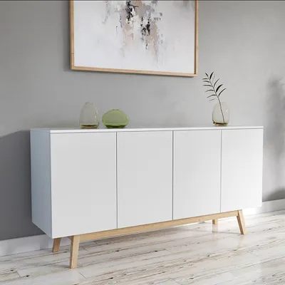 Produktbild von SIDEBOARD HOME/ 4 Türen + 2 Schubladen - Weiß