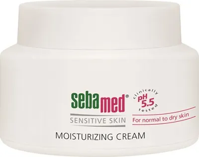 Zdjęcie produktu dla Sebamed Krem nawilżający 75ml pH 5.5 Krem na dzień i na noc do skóry wrażliwej i suchej